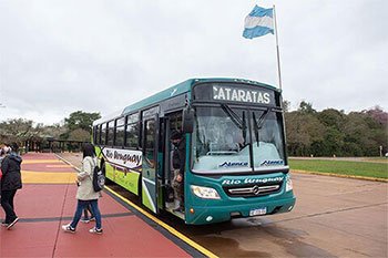 colectivo a cataratas del iguazu